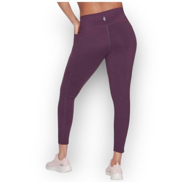 Skechers GOwalk High-Rise Leggings (Purple, Large) - Picture 3 of 4